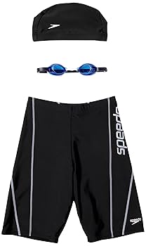 Amazon | [スピード] フィットネス水着 メンズ キャップと
